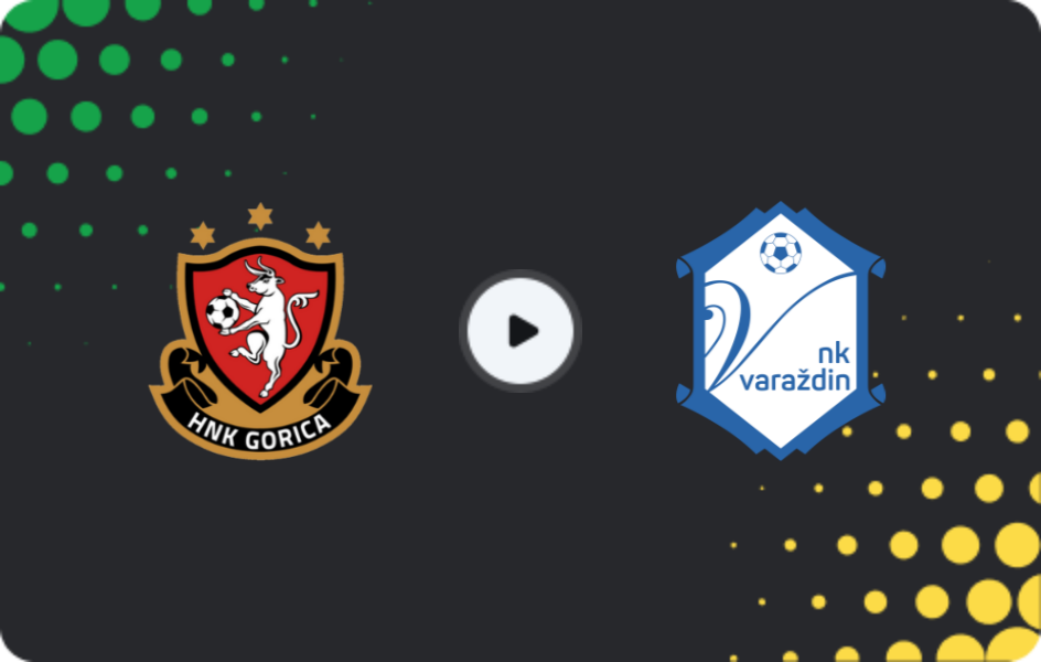 Where to watch HNK Gorica — Varazdin, HNL, 04.04.2026