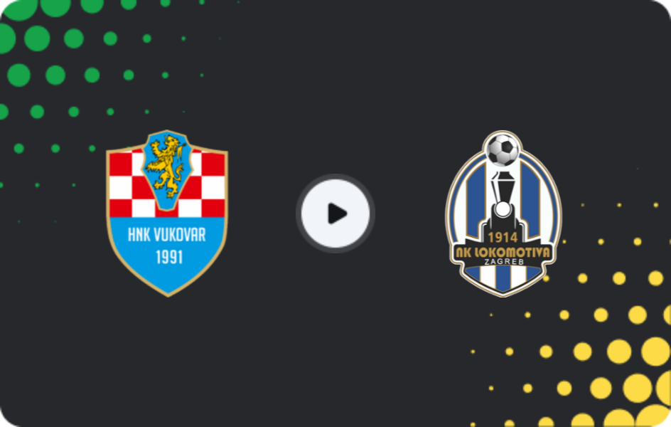 Where to watch Vukovar — Lokomotiva Zagreb, HNL, 04.04.2026