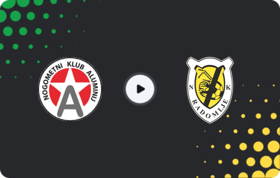 Where to watch Aluminij — Radomlje, PrvaLiga, 04.04.2026