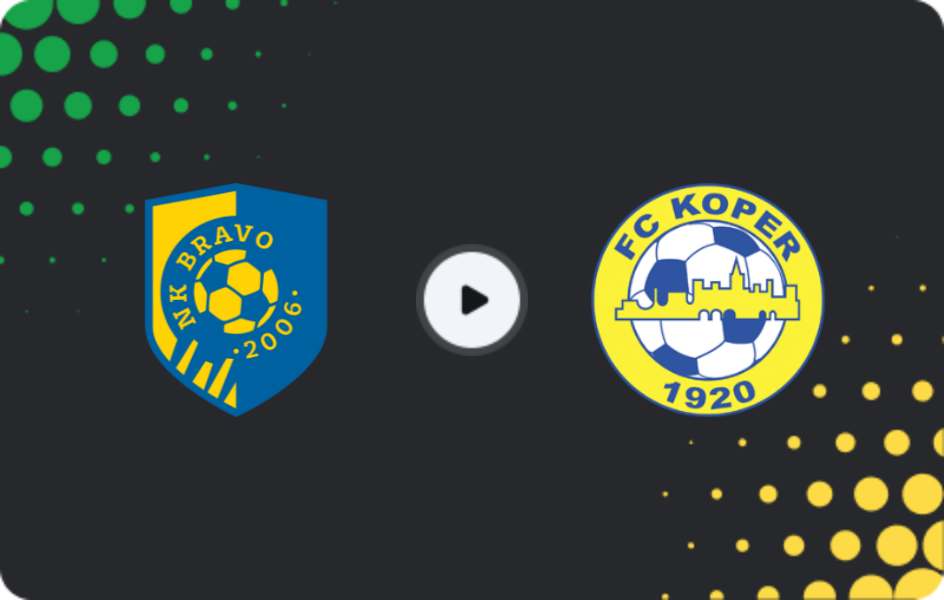 Where to watch Bravo — Koper, PrvaLiga, 04.04.2026