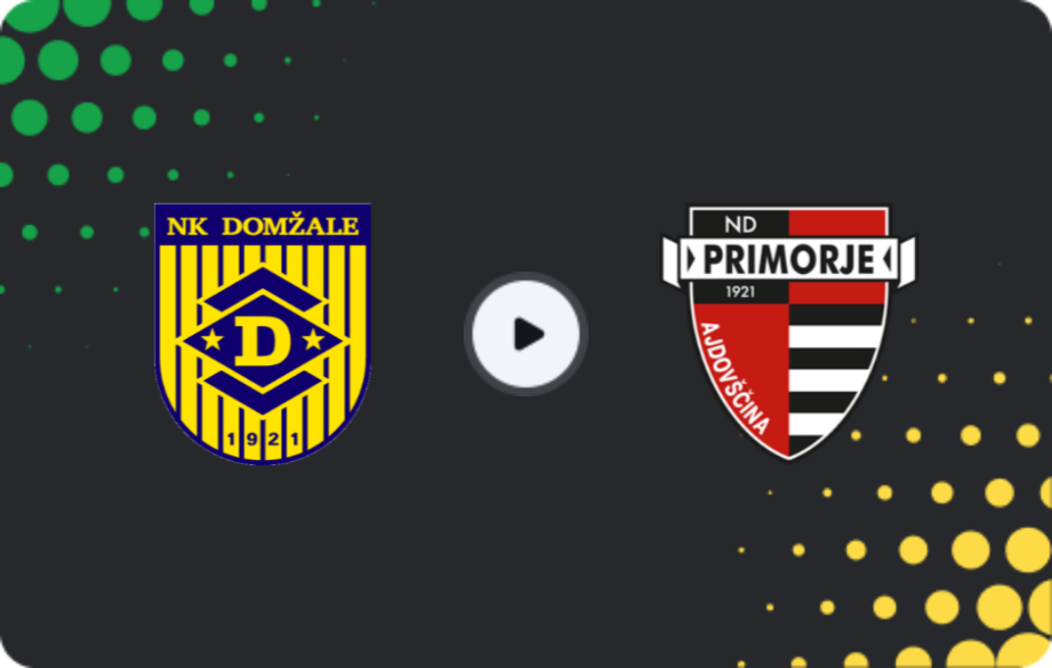 Where to watch NK Domzale — Primorje, PrvaLiga, 04.04.2026
