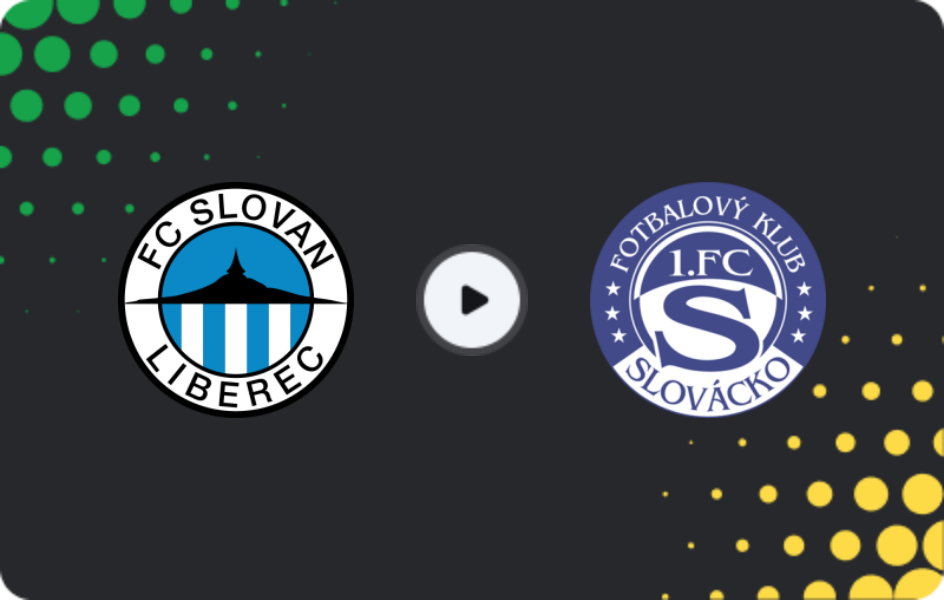 Where to watch Slovan Liberec — Slovácko, First Liga, 04.04.2026