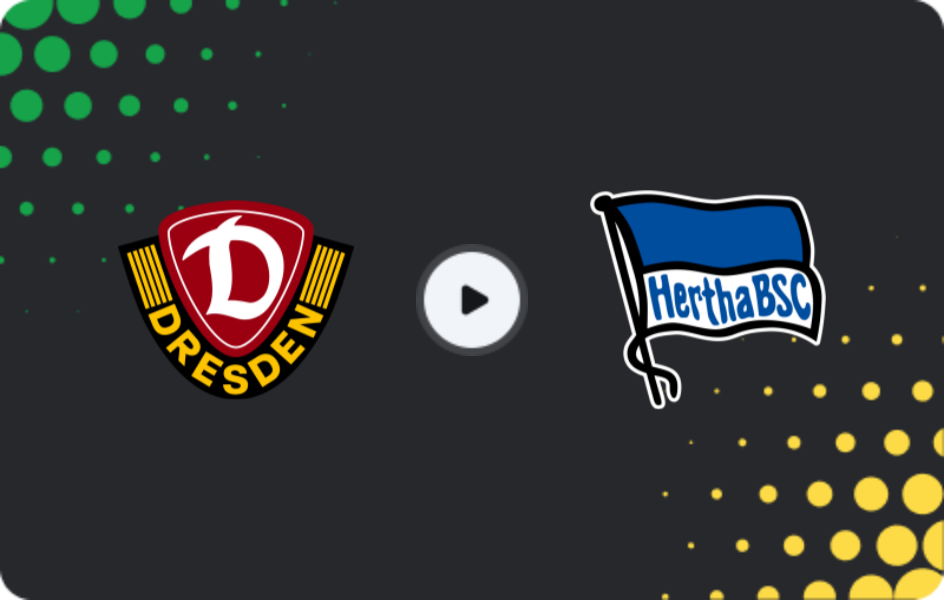 Where to watch Dynamo Dresden — Hertha, 2. Bundesliga, 04.04.2026