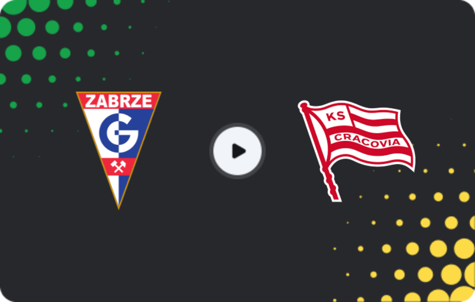 Where to watch Gornik Zabrze — Cracovia, Ekstraklasa, 04.04.2026