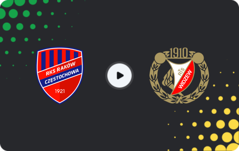 Where to watch Raków — Widzew Łódź, Ekstraklasa, 04.04.2026