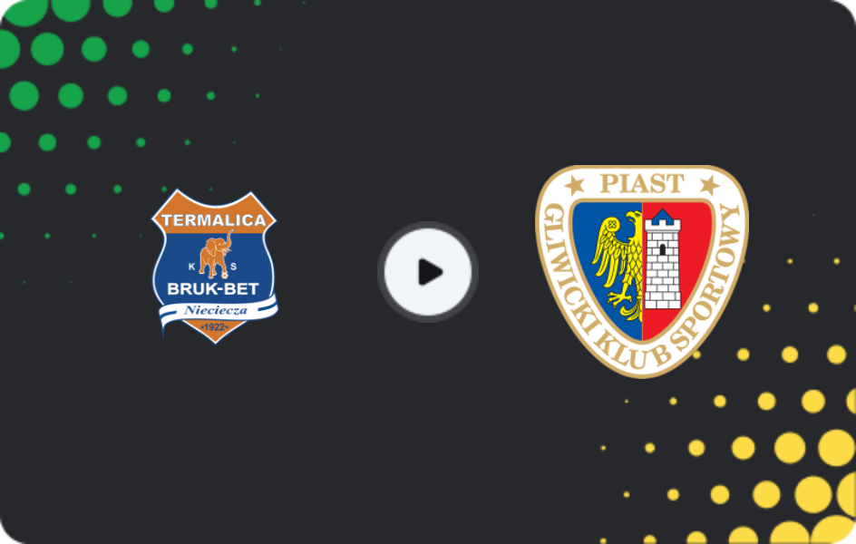 Where to watch Nieciecza — Piast Gliwice, Ekstraklasa, 04.04.2026