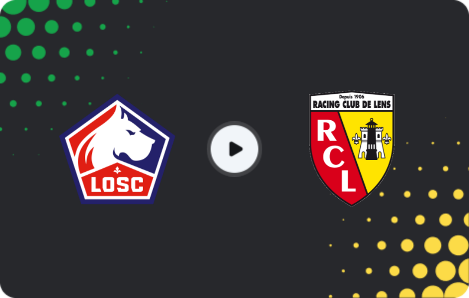 Where to watch Lille — Lens, Ligue 1, 05.04.2026