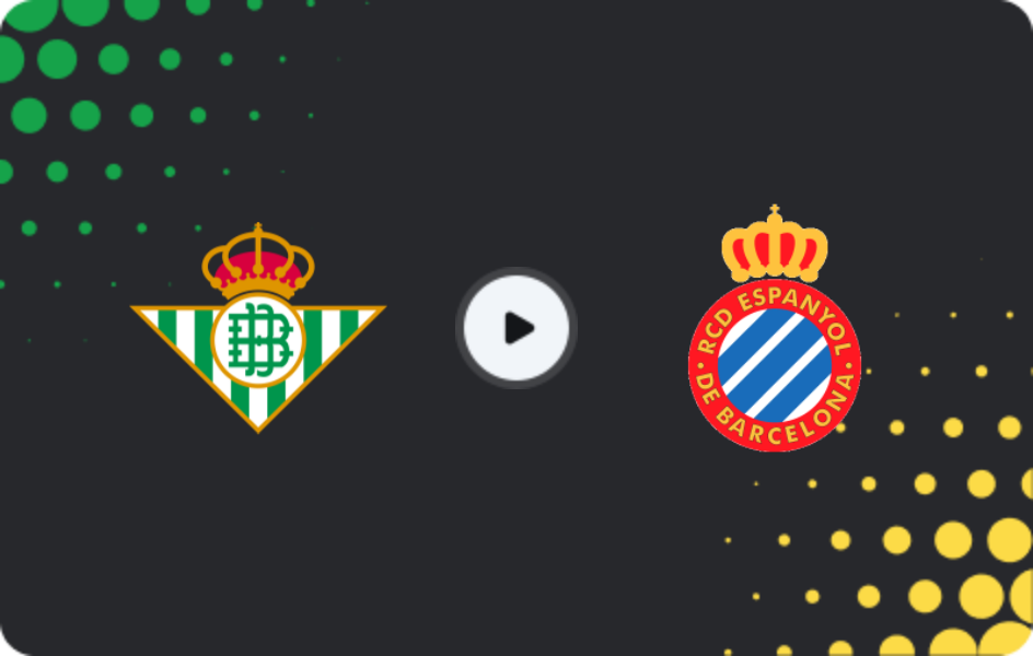 Where to watch Real Betis — Espanyol, La Liga, 05.04.2026
