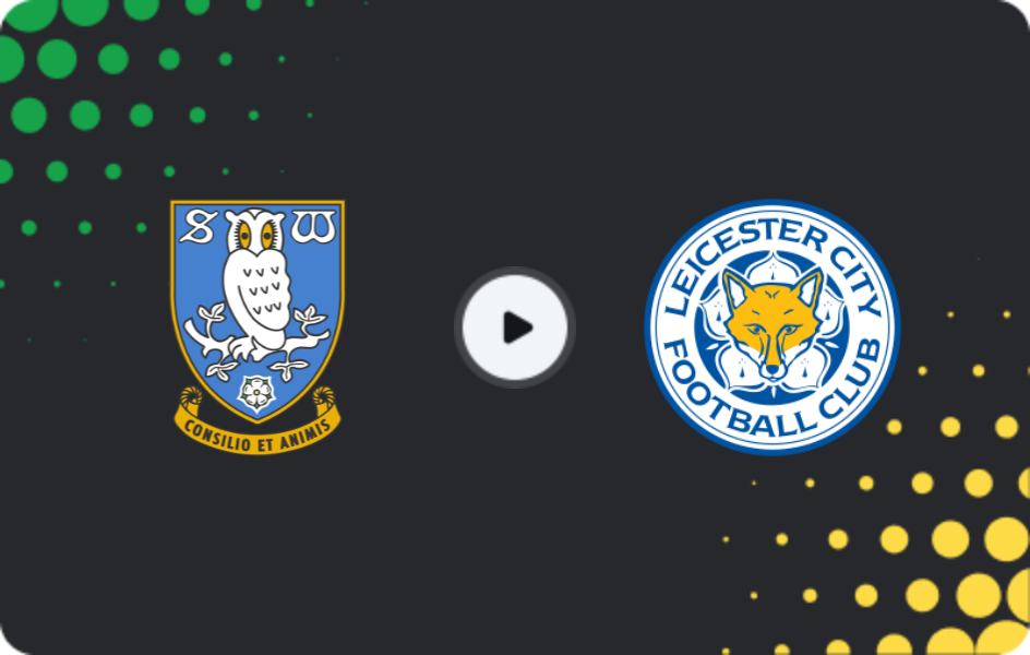 Where to watch Sheffield Wednesday — Leicester, Championship, 06.04.2026