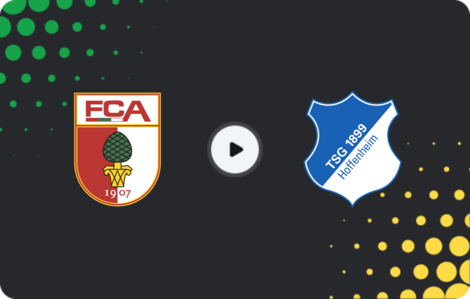 Where to watch Augsburg — Hoffenheim, Bundesliga, 11.04.2026