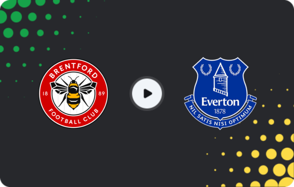 Where to watch Brentford — Everton, Premier League, 11.04.2026