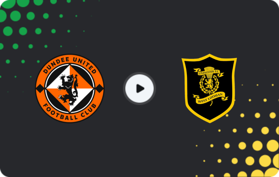 Where to watch Dundee United — Livingston, Premiership, 11.04.2026
