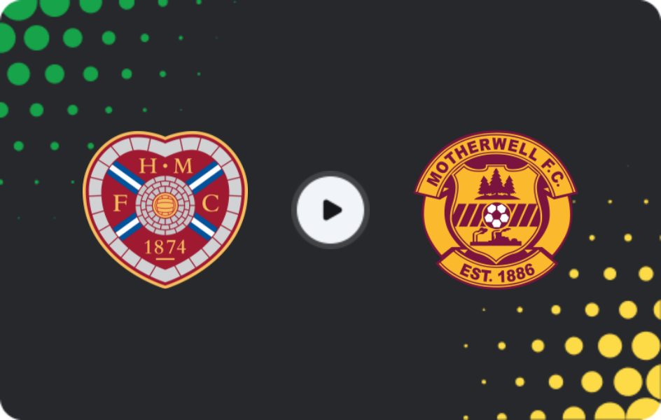 Where to watch Hearts — Motherwell, Premiership, 11.04.2026