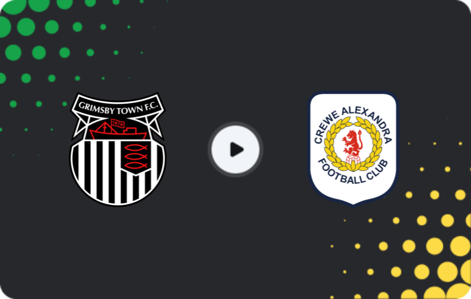 Where to watch Grimsby Town — Crewe Alexandra, League Two, 11.04.2026