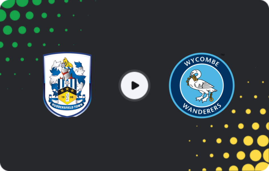 Where to watch Huddersfield — Wycombe, League One, 11.04.2026