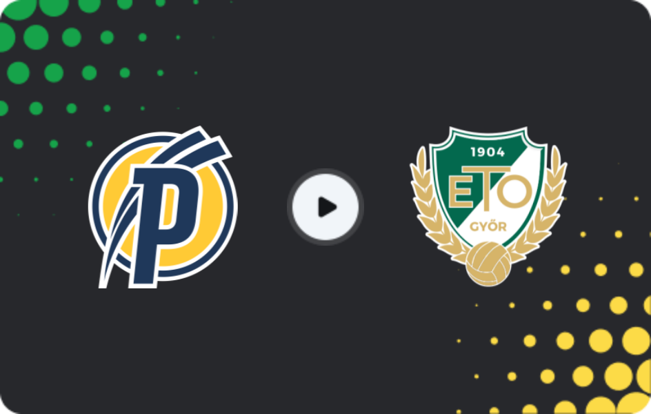 Where to watch Puskas Academy — Gyor, NB I, 11.04.2026