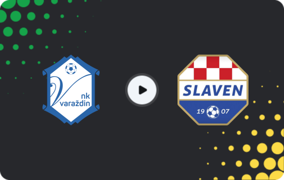 Where to watch Varazdin — Slaven Belupo, HNL, 11.04.2026