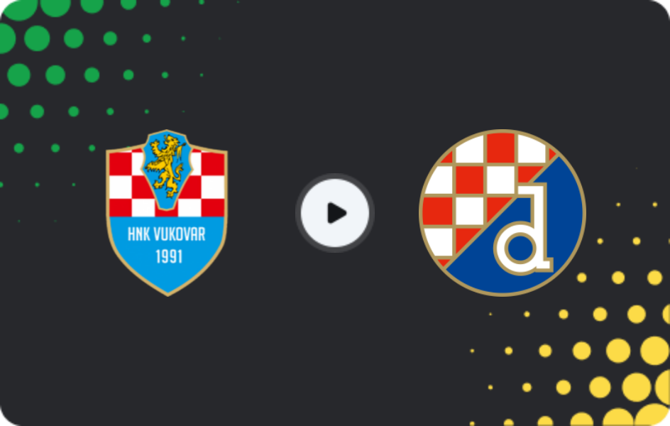 Where to watch Vukovar — Dinamo Zagreb, HNL, 11.04.2026