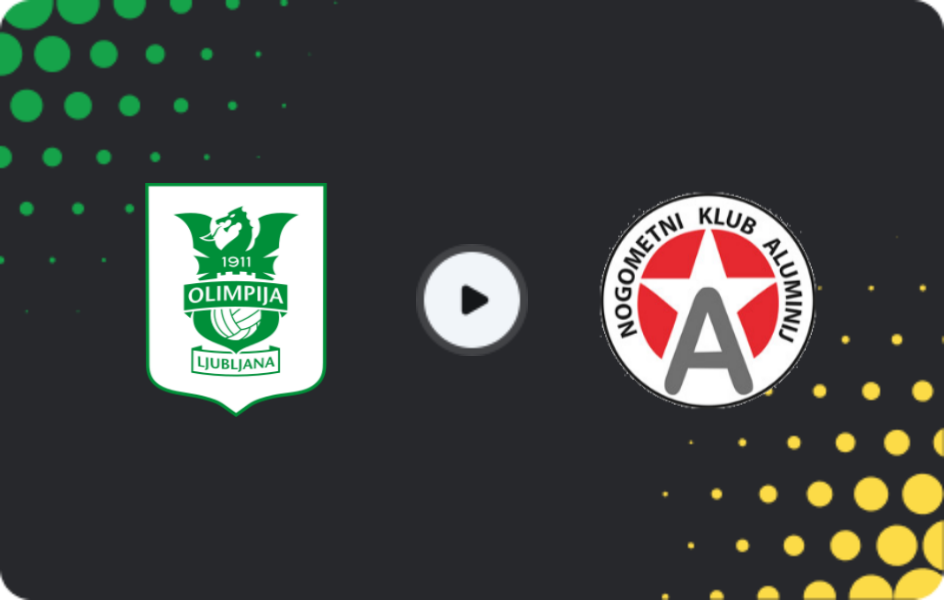 Where to watch Olimpija Ljubljana — Aluminij, PrvaLiga, 11.04.2026