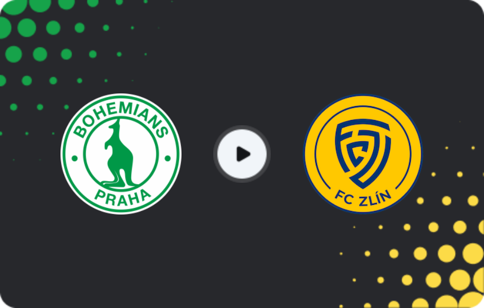 Where to watch Bohemians 1905 — Zlin, First Liga, 11.04.2026