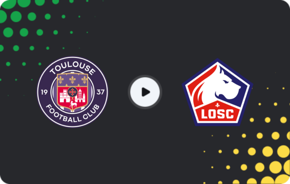 Where to watch Toulouse — Lille, Ligue 1, 12.04.2026
