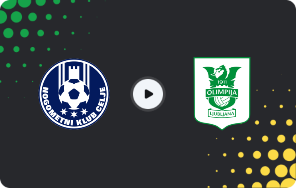 Where to watch Celje — Olimpija Ljubljana, PrvaLiga, 15.04.2026