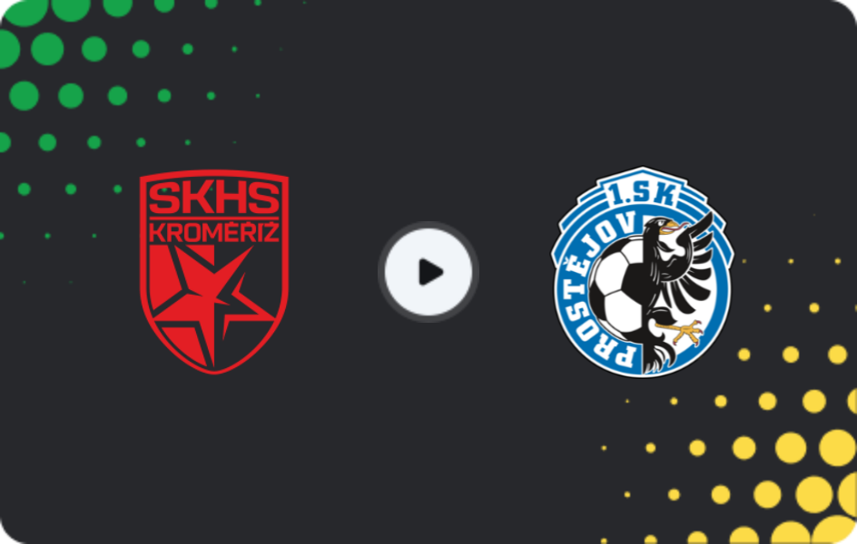 Where to watch Hanácká Slavia — Prostějov, FNL, 15.04.2026