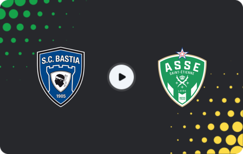 Where to watch Bastia — Saint Etienne, Ligue 2, 17.04.2026