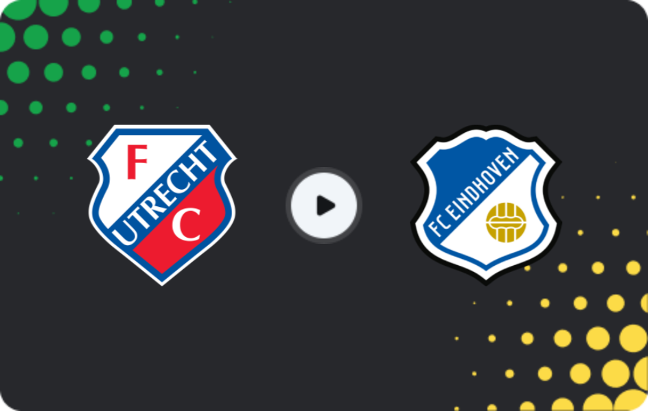 Where to watch Jong Utrecht — FC Eindhoven, Eerste Divisie, 17.04.2026