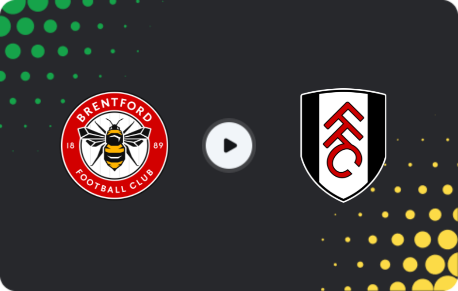 Where to watch Brentford — Fulham, Premier League, 18.04.2026