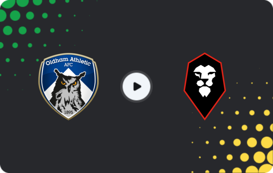 Where to watch Oldham — Salford City, League Two, 18.04.2026