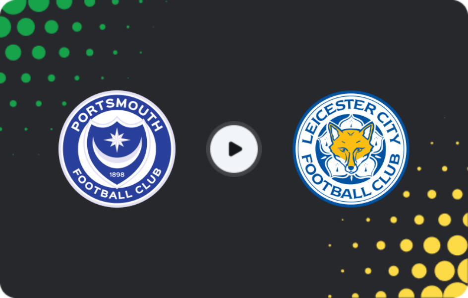 Where to watch Portsmouth — Leicester, Championship, 18.04.2026