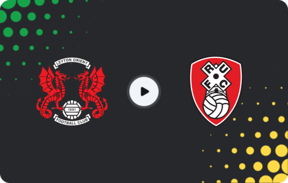 Where to watch Leyton Orient — Rotherham, League One, 18.04.2026