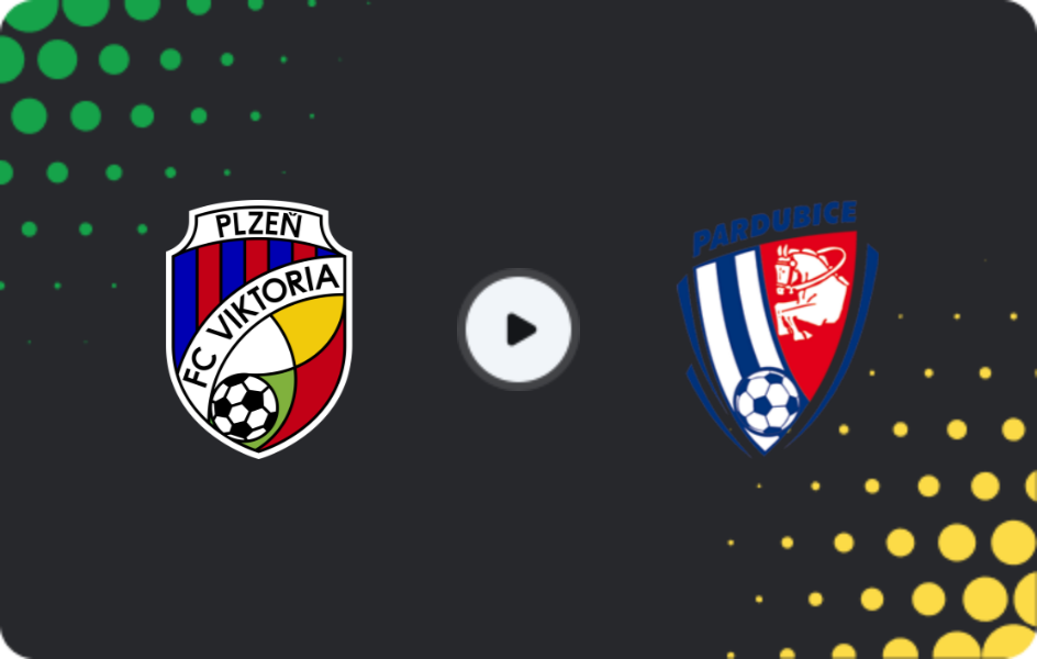Where to watch Viktoria Plzen — Pardubice, First Liga, 18.04.2026