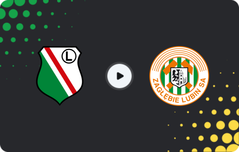 Where to watch Legia Warszawa — Zaglebie Lubin, Ekstraklasa, 18.04.2026