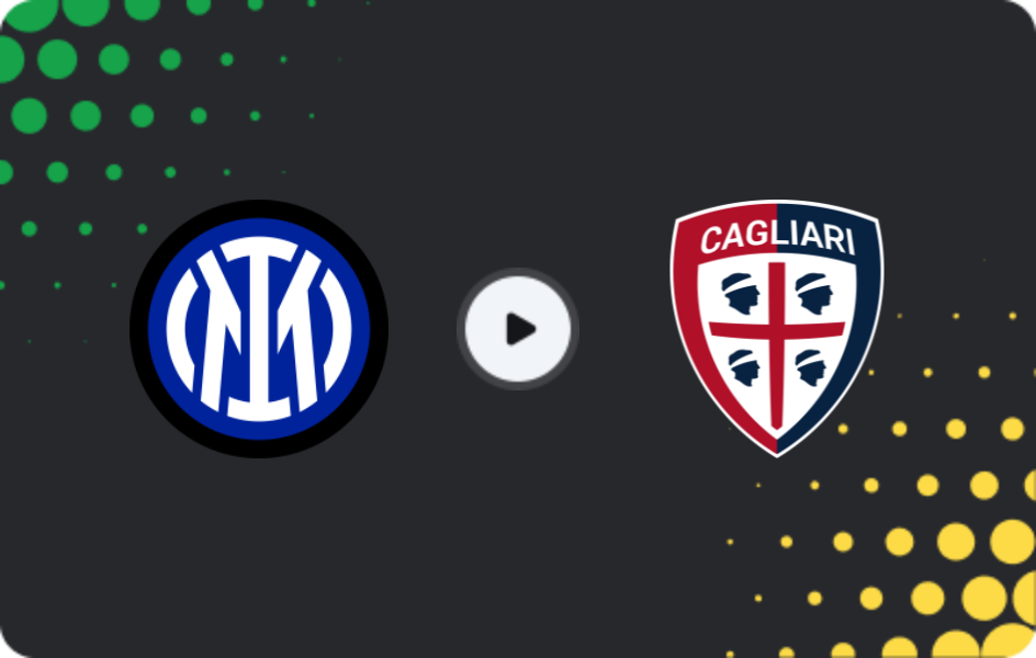 Where to watch Inter — Cagliari, Serie A, 19.04.2026