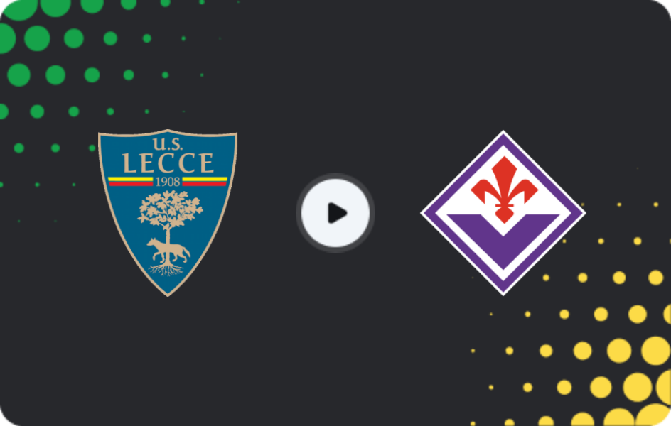 Where to watch Lecce — Fiorentina, Serie A, 19.04.2026