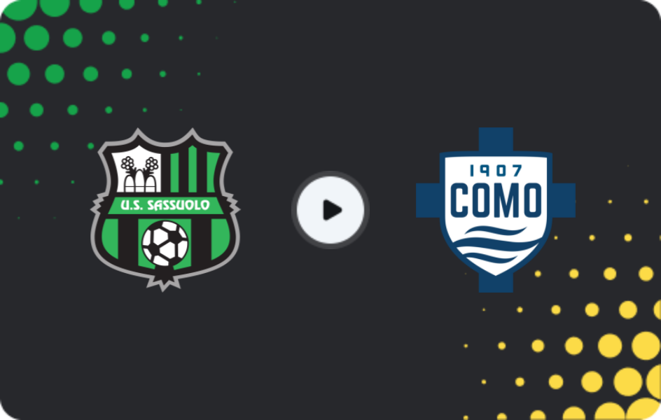 Where to watch Sassuolo — Como, Serie A, 19.04.2026