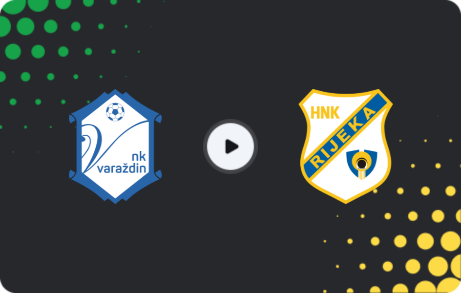 Where to watch Varazdin — HNK Rijeka, HNL, 22.04.2026