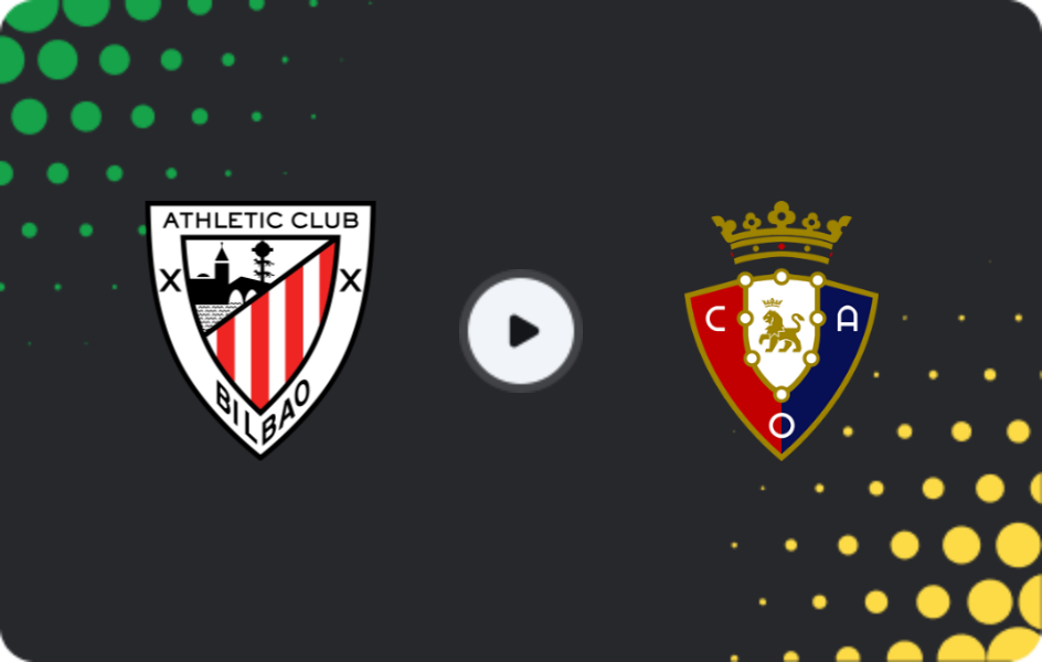 Where to watch Athletic Club — Osasuna, La Liga, 22.04.2026