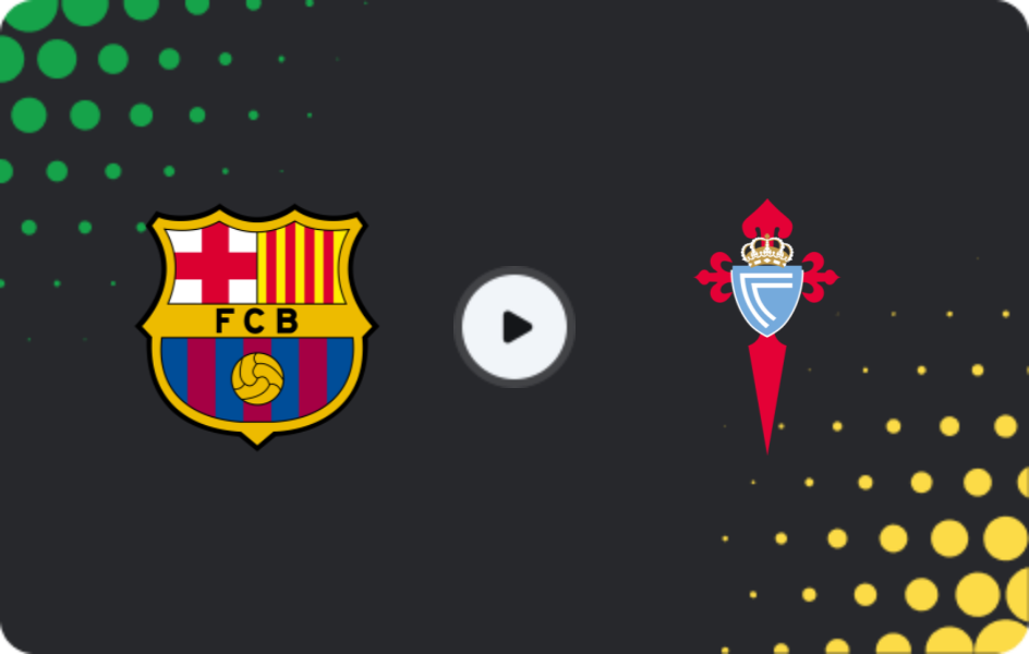 Where to watch Barcelona — Celta, La Liga, 22.04.2026