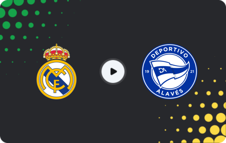 Where to watch Real Madrid — Alaves, La Liga, 22.04.2026