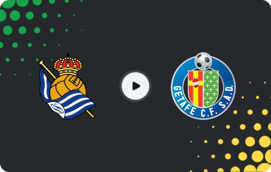 Where to watch Real Sociedad — Getafe, La Liga, 22.04.2026