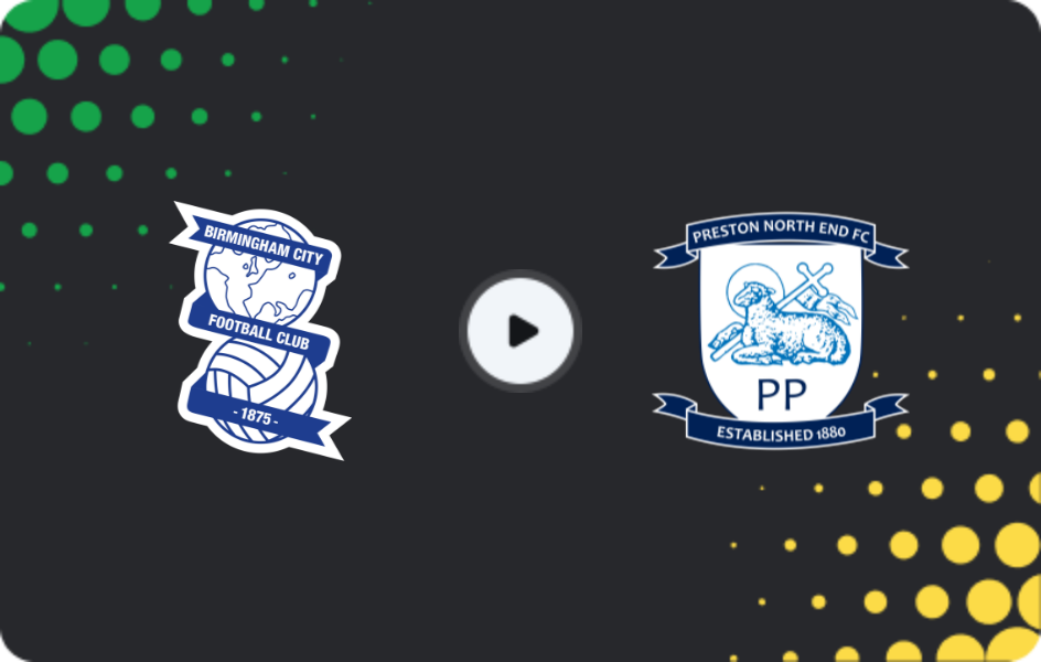 Where to watch Birmingham — Preston, Championship, 22.04.2026