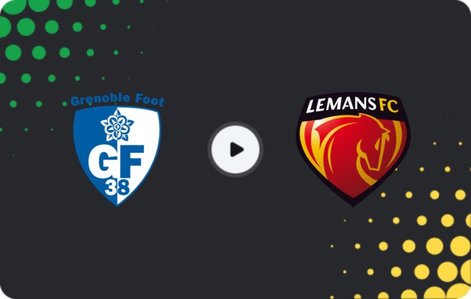 Where to watch Grenoble — Le Mans, Ligue 2, 24.04.2026