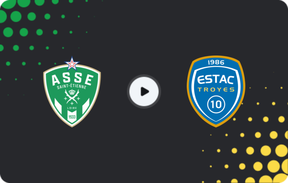 Where to watch Saint Etienne — Troyes, Ligue 2, 24.04.2026