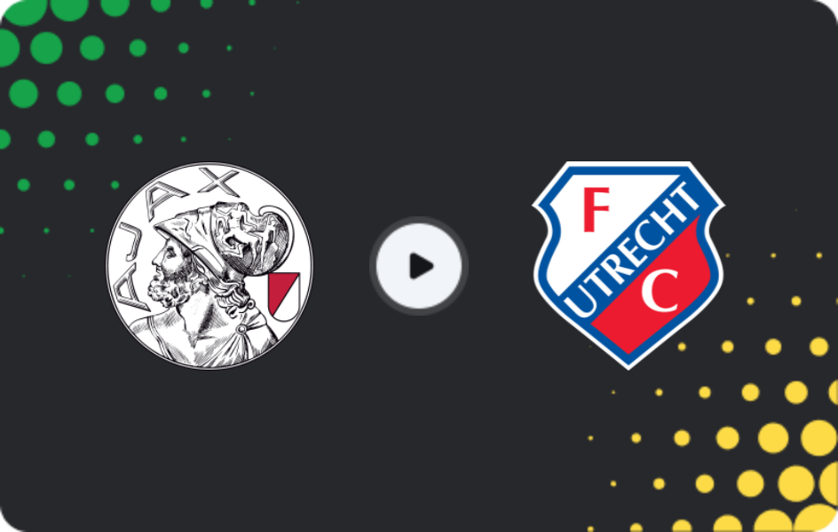 Where to watch Jong Ajax — Jong Utrecht, Eerste Divisie, 24.04.2026