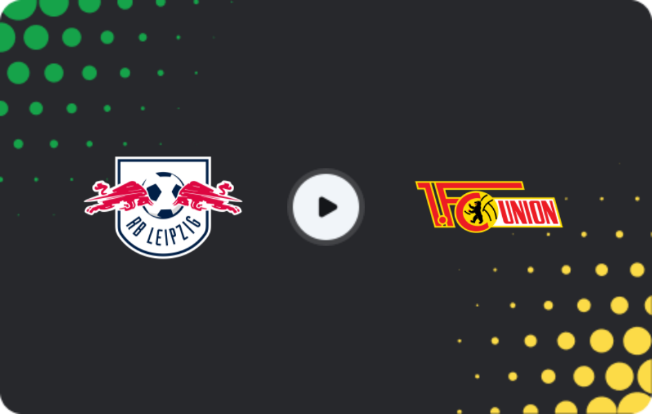 Where to watch RB Leipzig — Union Berlin, Bundesliga, 25.04.2026