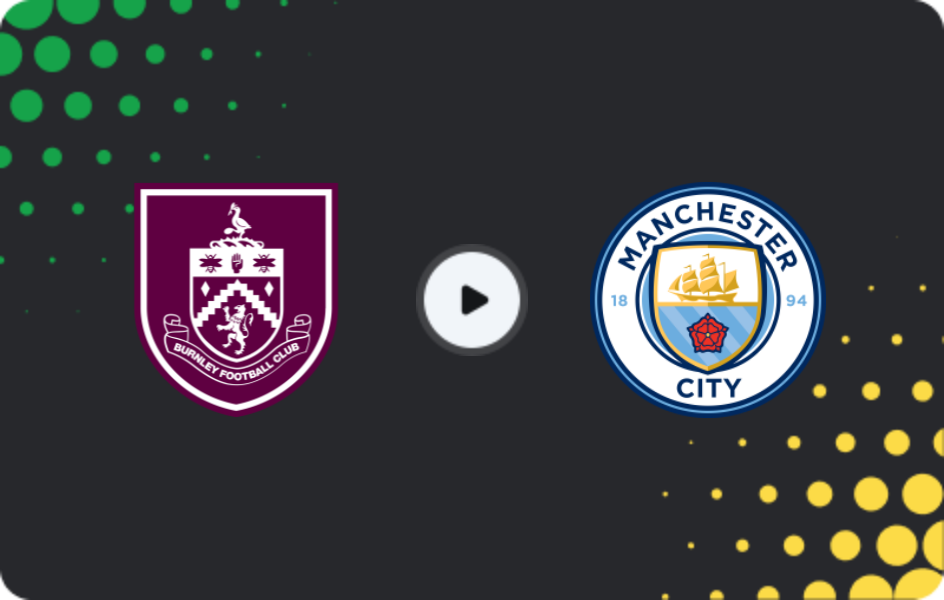 Where to watch Burnley — Manchester City, Premier League, 25.04.2026