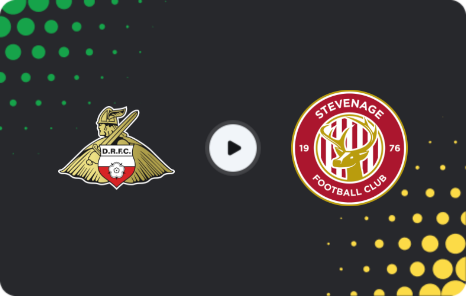 Where to watch Doncaster — Stevenage, League One, 25.04.2026